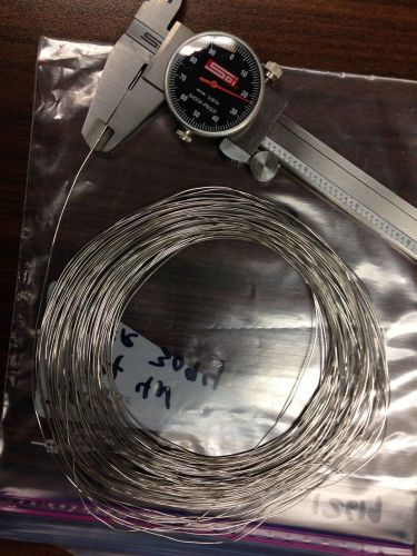 Pure platinum wire: 99.99% Pt, 0.5mm diameter x 1m long