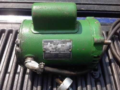 WAGNER 48-619-00-15 SINGLE PHASE MOTOR HP 1/2 V 230 RPM 1725 FR Z48  USED