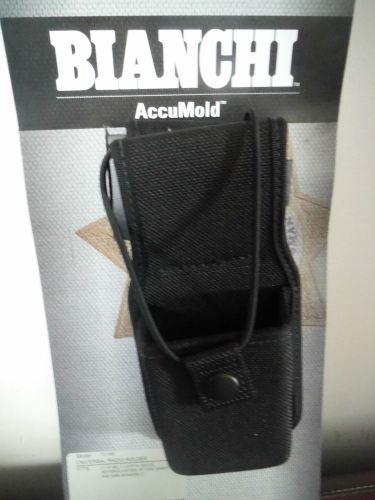 Brand new bianchi 7314s nylon universal radio holder black police gear for sale