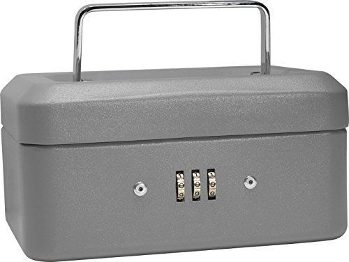 BARSKA 6 Inch Cash Box with Combination Lock