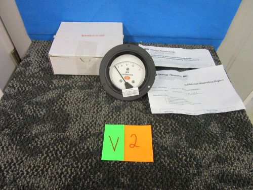 ORANGE RESEARCH 0 - 15 DIFFERENTIAL PRESSURE GAUGE MILITARY SURPLUS PSI NEW