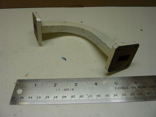 WR75 Waveguide sweep H Bend - 4.5&#034; x 3.5&#034; -  Make an offer