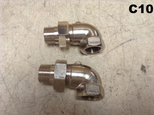 Ballofix Stainless Steel 3/4&#034;Ball Valve Fitting-Lot of 2-New