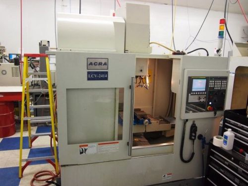 2012 Acra LCV-2414-S CNC Vertical Machining Center-VMC-Mill # 7783150