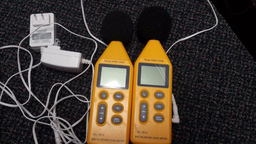 Digital Sound Level Meters