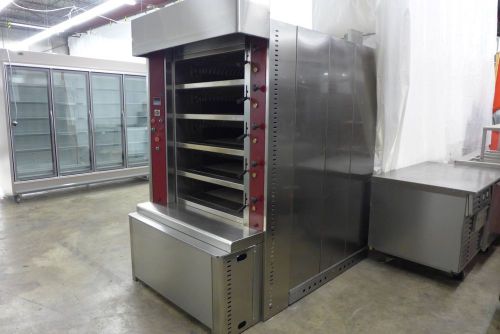 Empire logiudice 5-deck gas minitube stone deck steam oven bread pizza bakery for sale