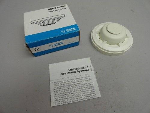 New system sensor 5601p heat detector - 5600 series for sale