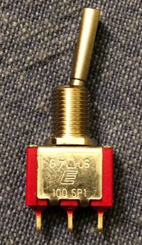 100 sp1 3-pin toggle switch spdt on-none-on 2a 250vac 5a 120vac -nos for sale