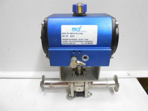 Mcf valves controls msr 80 f05 spring return actuator for sale