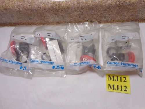 4 NEW EATON CUTLER HAMMER E22L2 SER A1 PUSH BUTTON E22 LOT GENUINE