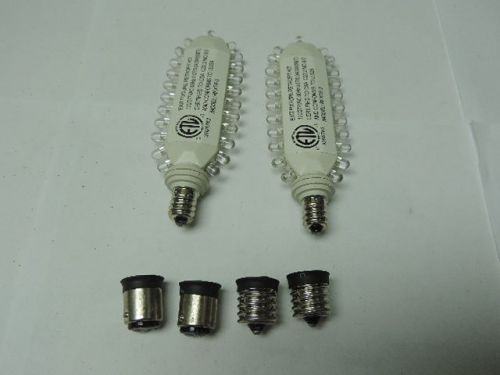 Lot of 4 Emergency Light LED retrofit kit  RFXTE-3 with multiple bases 120/277V