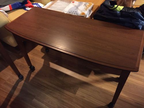 Kimball International Coffee Sofa Table  Wood New Cherry/Mahogany Color