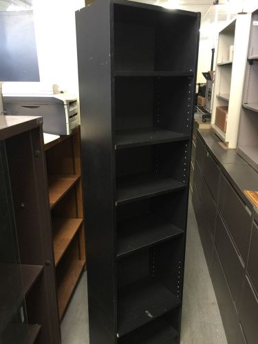 BLACK COLOR BOOKCASE 72&#034;H