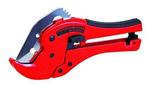 Rothenberger ROCUT 42TC 52000 Plastic Pipe Shears, 1-5/8&#034; Max OD, 1-1/4&#034; Max New