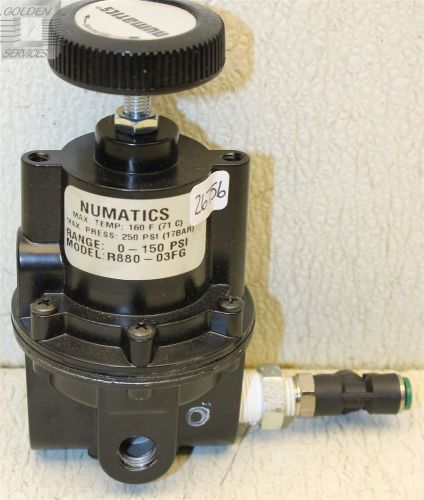 Numatics R880-03FG Pneumatic Regulator 250PSI Max Range 0-150