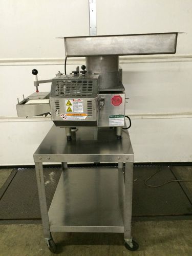 Patty-O-Matic 330A Meat Hamburger Patty Making Machine w/ cart 60 DAY Warranty!