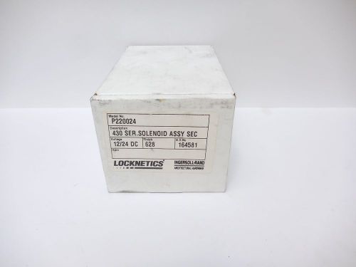 Ingersoll Rand Locknetics Solenoid Assembly P220023 430 Series New