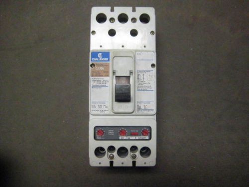 CHALLENGER CJ3250F 3 POLE 225 AMP TRIP 600V CIRCUIT BREAKER , (B1)