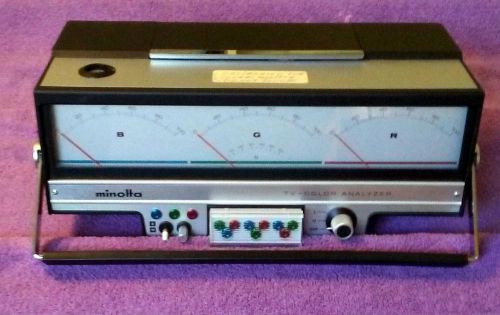 Minolta TV Color Analyzer - Vintage - With Probe