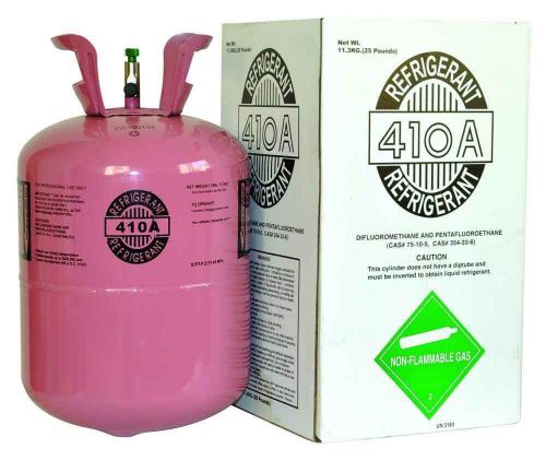 R-410A REFRIGERANT 25lb NEW/SEALED R410a, R410, R-410