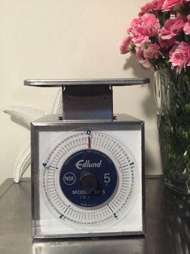 Edlund 5 lb scale nsf scale  elund model sr-5  commercial scale for sale