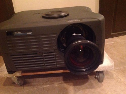 CHRISTIE DW8K PROJECTOR &amp; LENS