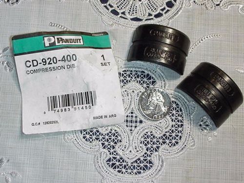 Panduit Blue 76, CD-920-400 Compression Die Set, Crimp Die, NEW!