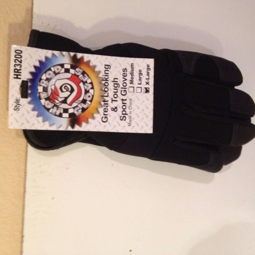 INVENTORY REDUCTION SALE!! HR3200 HOT ROD BRAND MECHANICS GLOVES SIZE LARGE