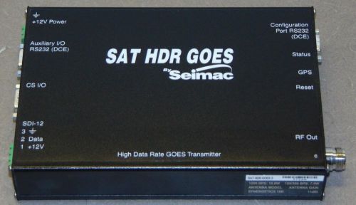SEIMAC CAMPBELL SCIENTIFIC SAT HDR GOES 3 TRANSMITTER QUANTITY AVAILABLE