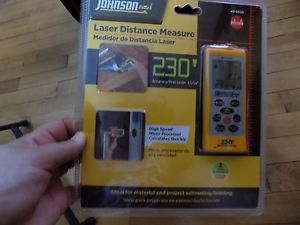 JOHNSON LASER DISTANCE MEASURE, NEW IN PKG 40-6005