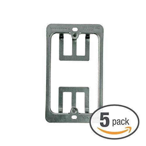 Mediabridge Low Voltage Mounting Bracket - 1 Gang (5 Pack)