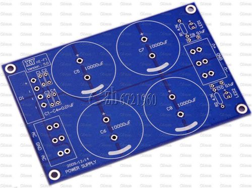 4*10000uF/50V Rectifier Filter Power Supply PCB Board (For LM3886TF TDA7293)