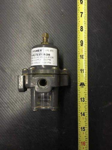 Fisher Regulator, Type: FS-67CR-206, 250 Psi, Spring Range 0-35 Psi