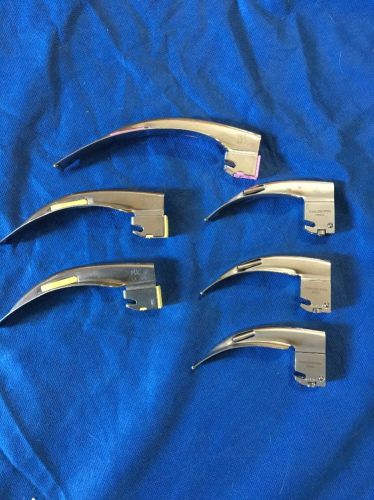 Rush Laryngoscope Blade  Set Of 6