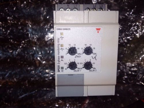 CARLO GAVAZZI DPC01DM48 3 PHASE MONITORING RELAY NEW IN BOX!!