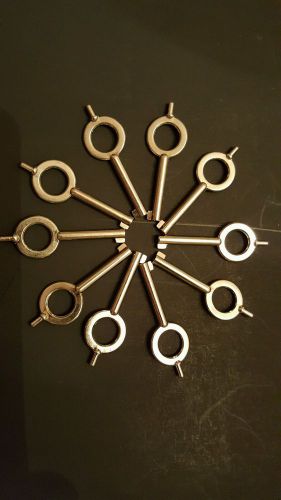 Handcuff keys - (10) standard universal keys for sale