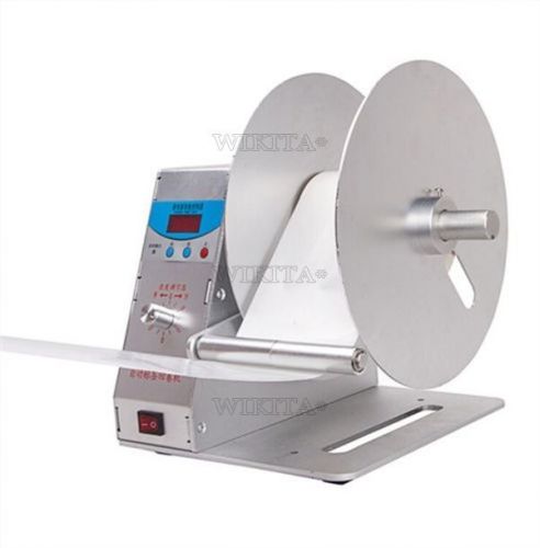 Digital rewinding machine automatic label tags rewinder w/ speed adjustable w for sale