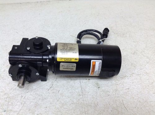 Baldor GP7409 .25 HP 90 VDC 20 RPM DC GearMotor 2424P Gear Motor