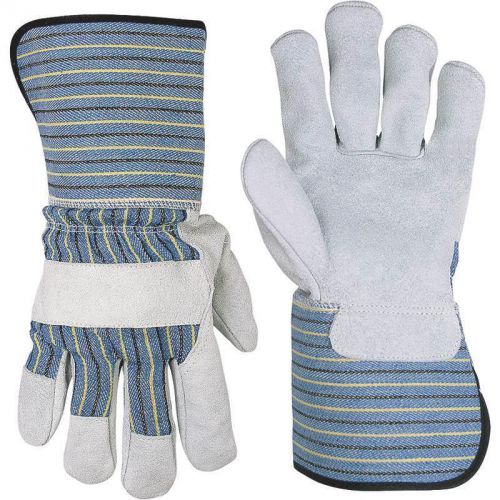 Lthr palm w/ 4.5in safety cuff custom leathercraft gloves - leather palm 2048l for sale