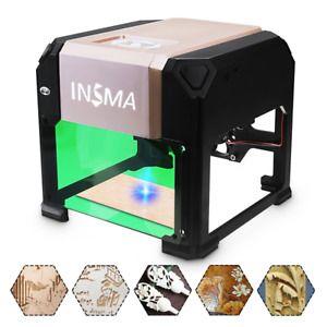 3000mW USB Laser Engraver Desktop DIY Logo Mark Printer Carver Laser Engraving M