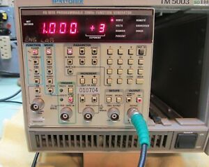 Programmable Function Generator + Manual    Tektronix FG-5010