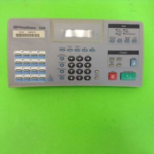 Pitney Bowes 1630 Fax Machine Front Control Panel Control Panel