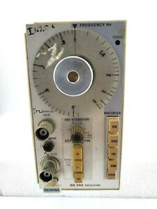 TEKTRONIX PLUG IN SG 502 SG502 LOW DISTORTION OSCILLATOR