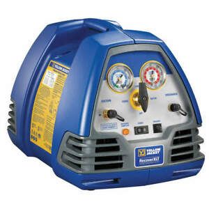 YELLOW JACKET 95760 Refrigerant Recovery Machine,1/2 HP,115V