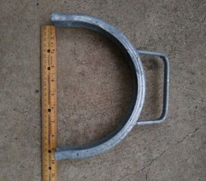 8&#034; horseshoe clamp for pipe irrigation - NEW