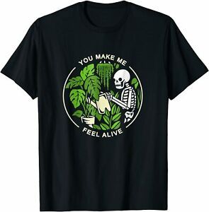 NEW LIMITED Funny Plants Gardener Alive Gardening T-Shirt S-3XL