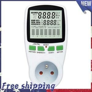 AC Power Meter 220V Digital Wattmeter European Union Energy Meter Watt (EU)