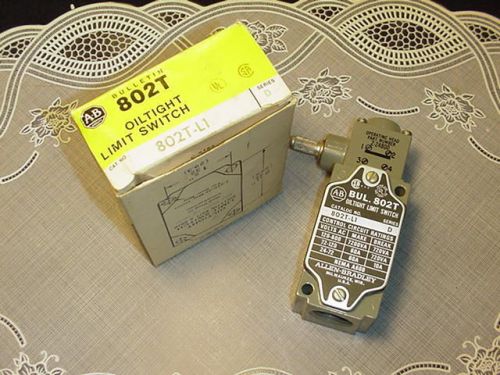 Allen Bradley 800T-L1 Oil Tight Limit SwitchSeries D NEW IN BOX!