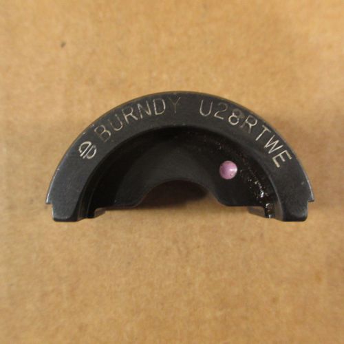 ( 1 Half ) Crimper Die U28RTWE R5786 4/0 AWG INDEX 15 BURNDY