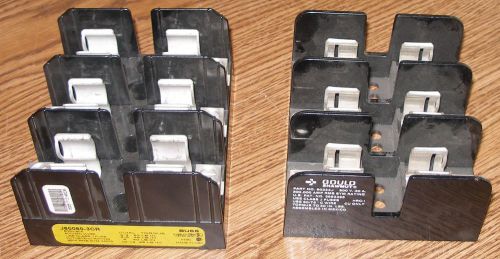 2pc lot new fuse block holder buss j60060-3cr &amp; gould shawmut 60323j 600v for sale